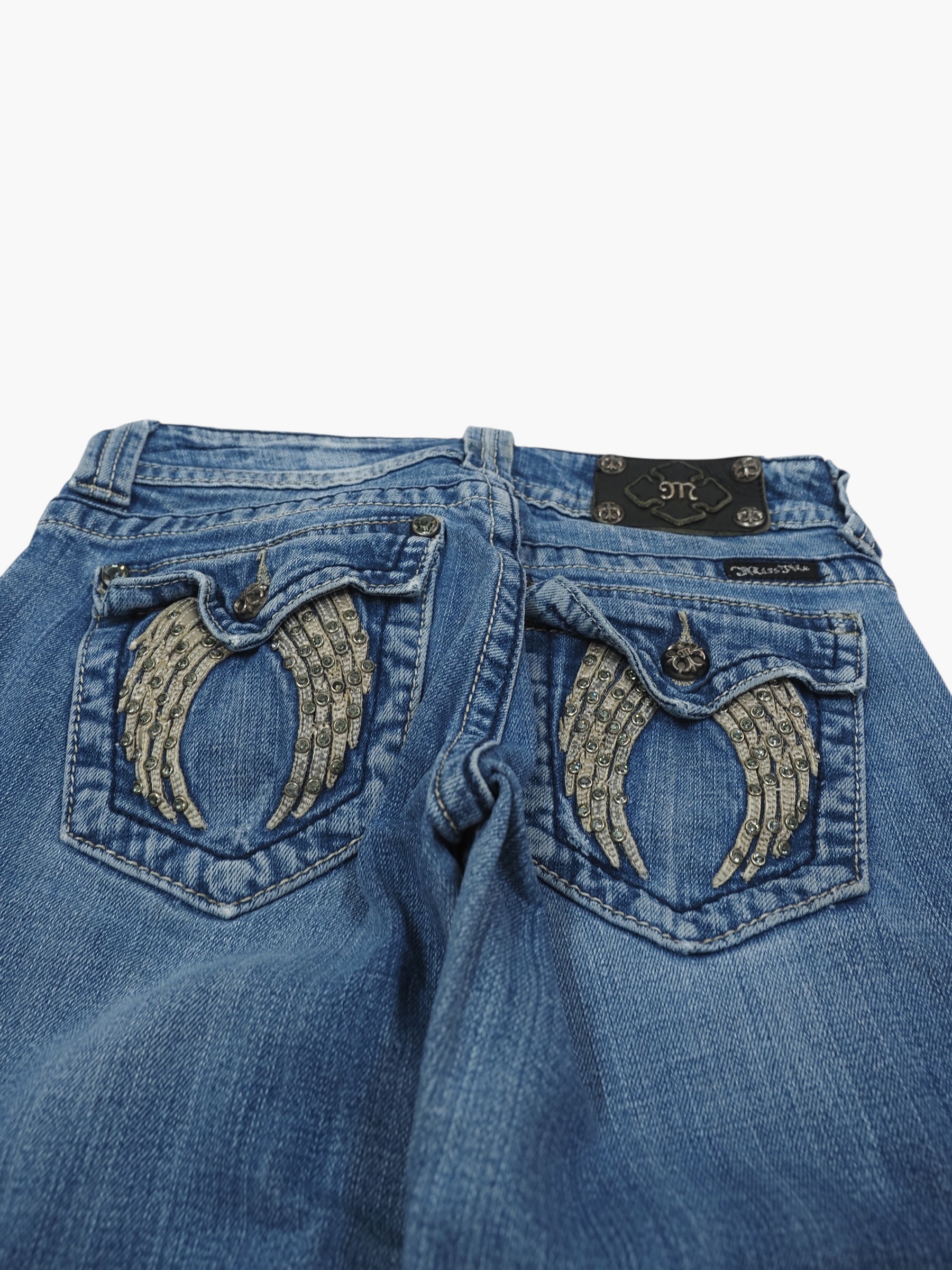 Vintage Bootcut Miss Me Jeans Damen S