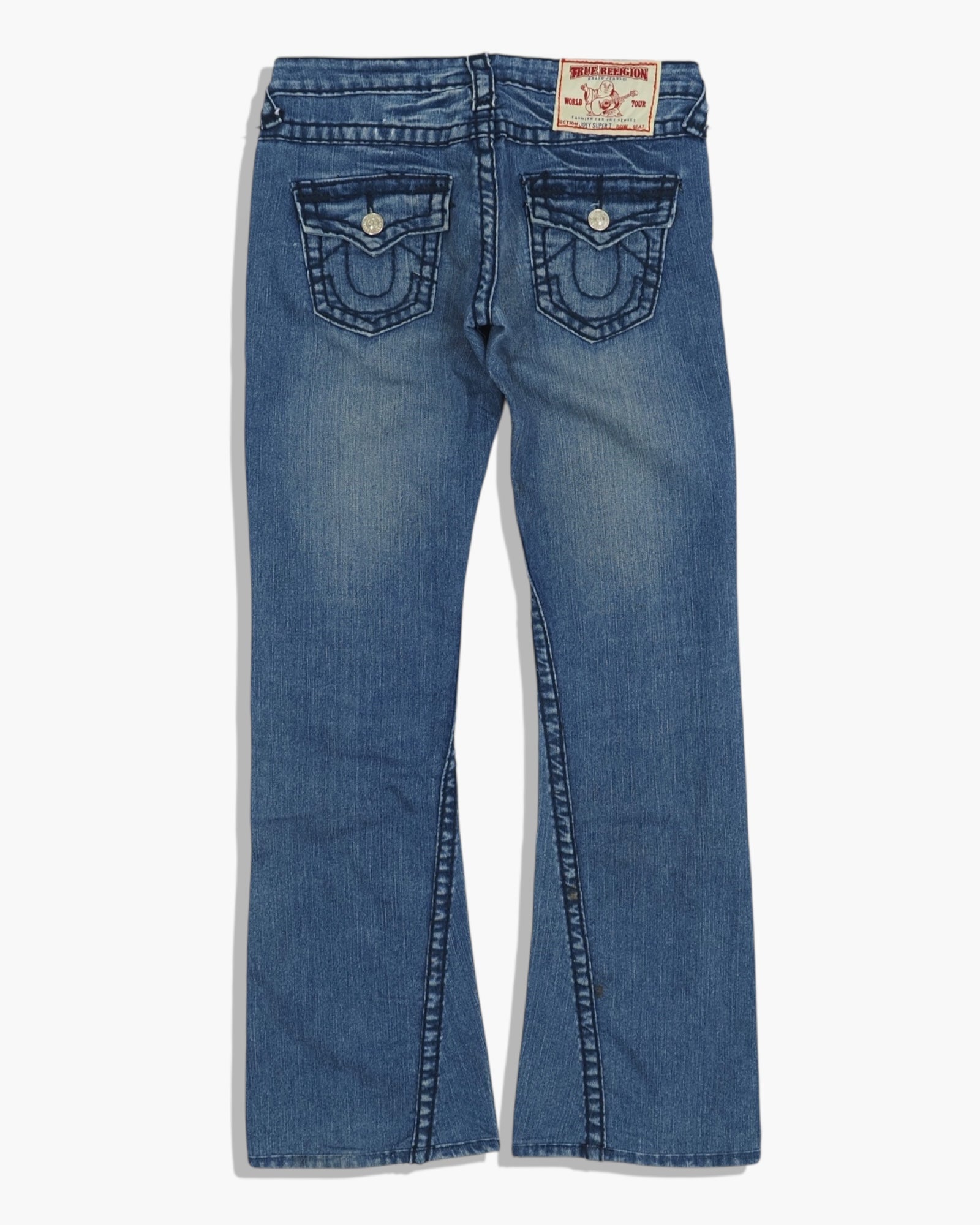 Vintage Flared True Religion Jeans Damen M