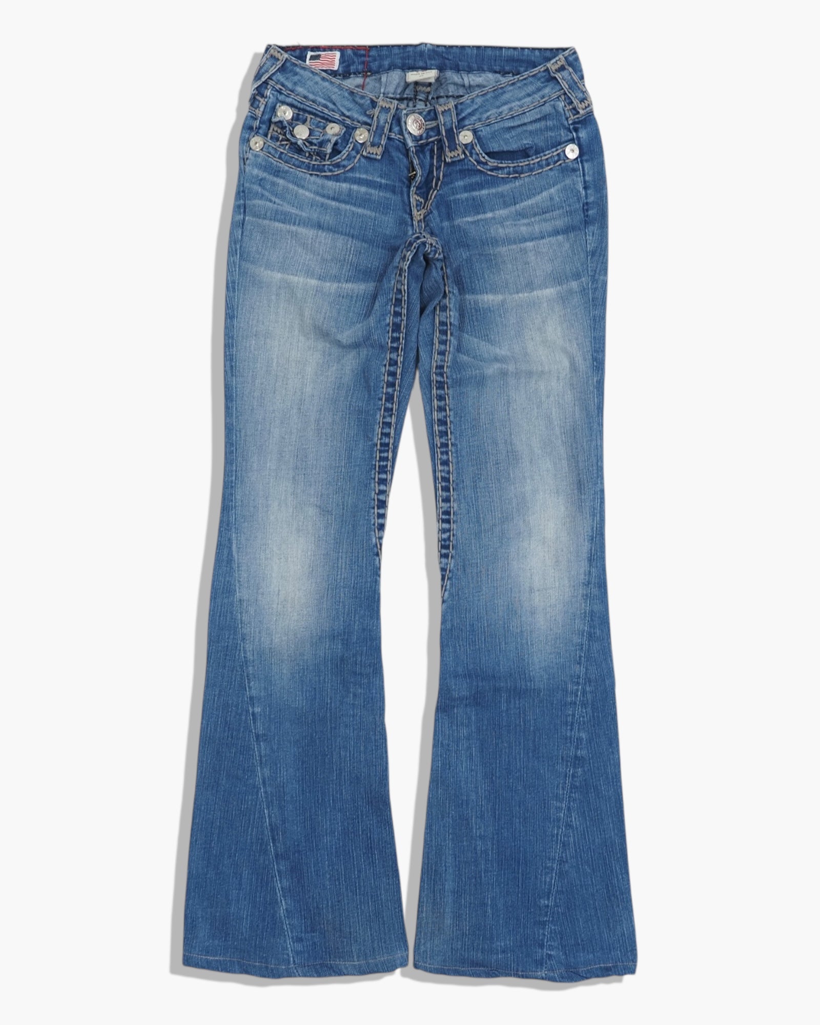 Vintage Flared True Religion Jeans Damen S