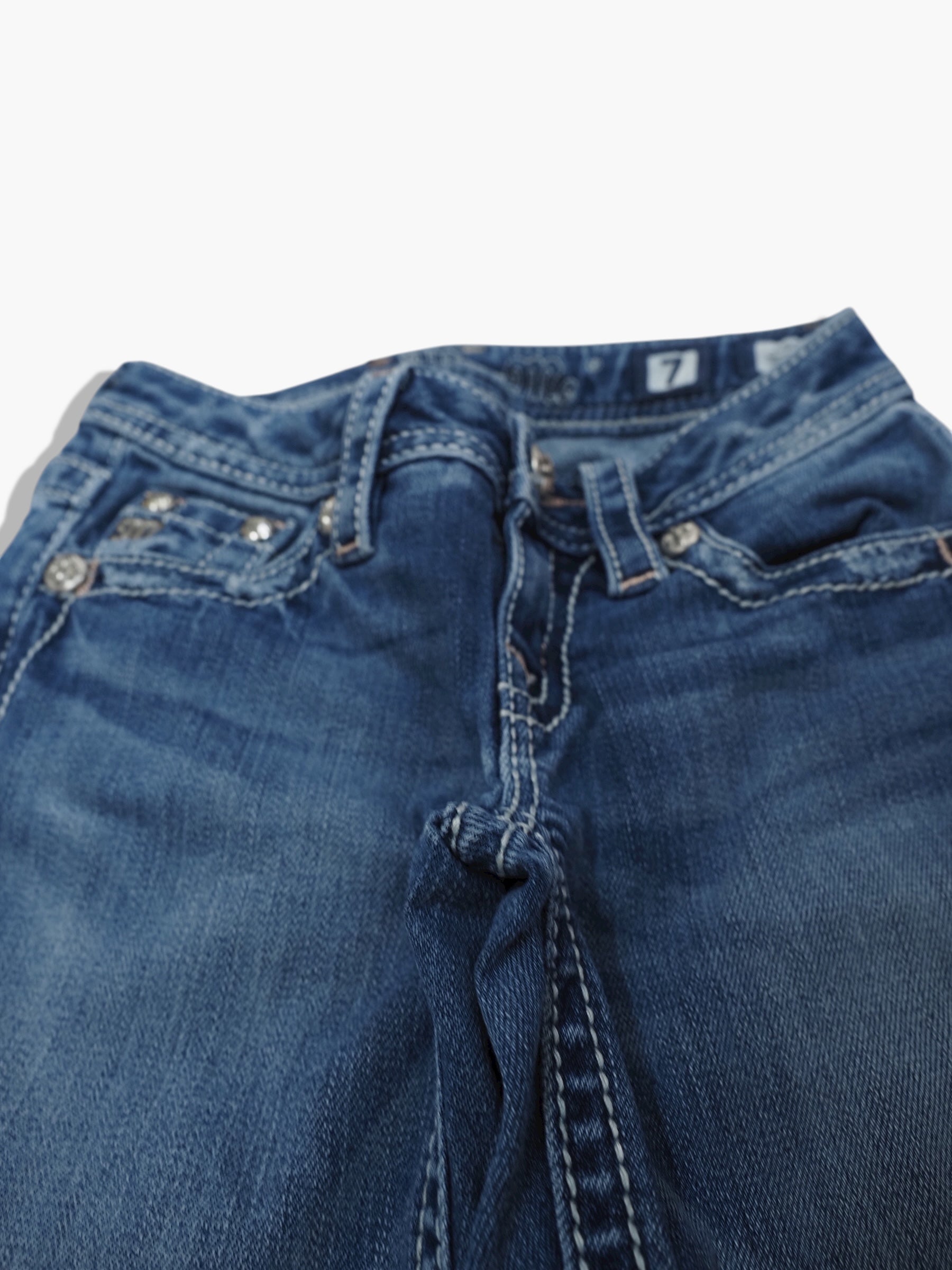 Vintage Bootcut Miss Me Jeans Damen XS