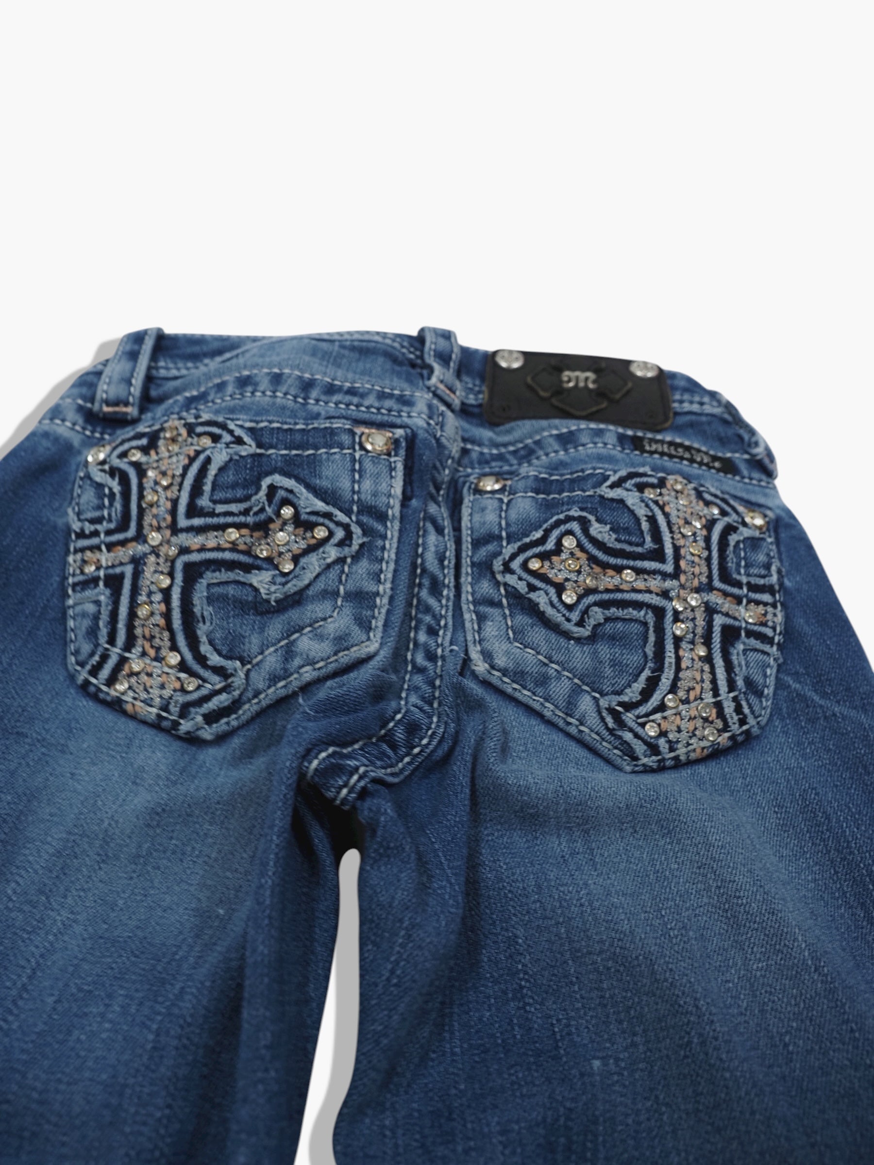 Vintage Bootcut Miss Me Jeans Damen XS