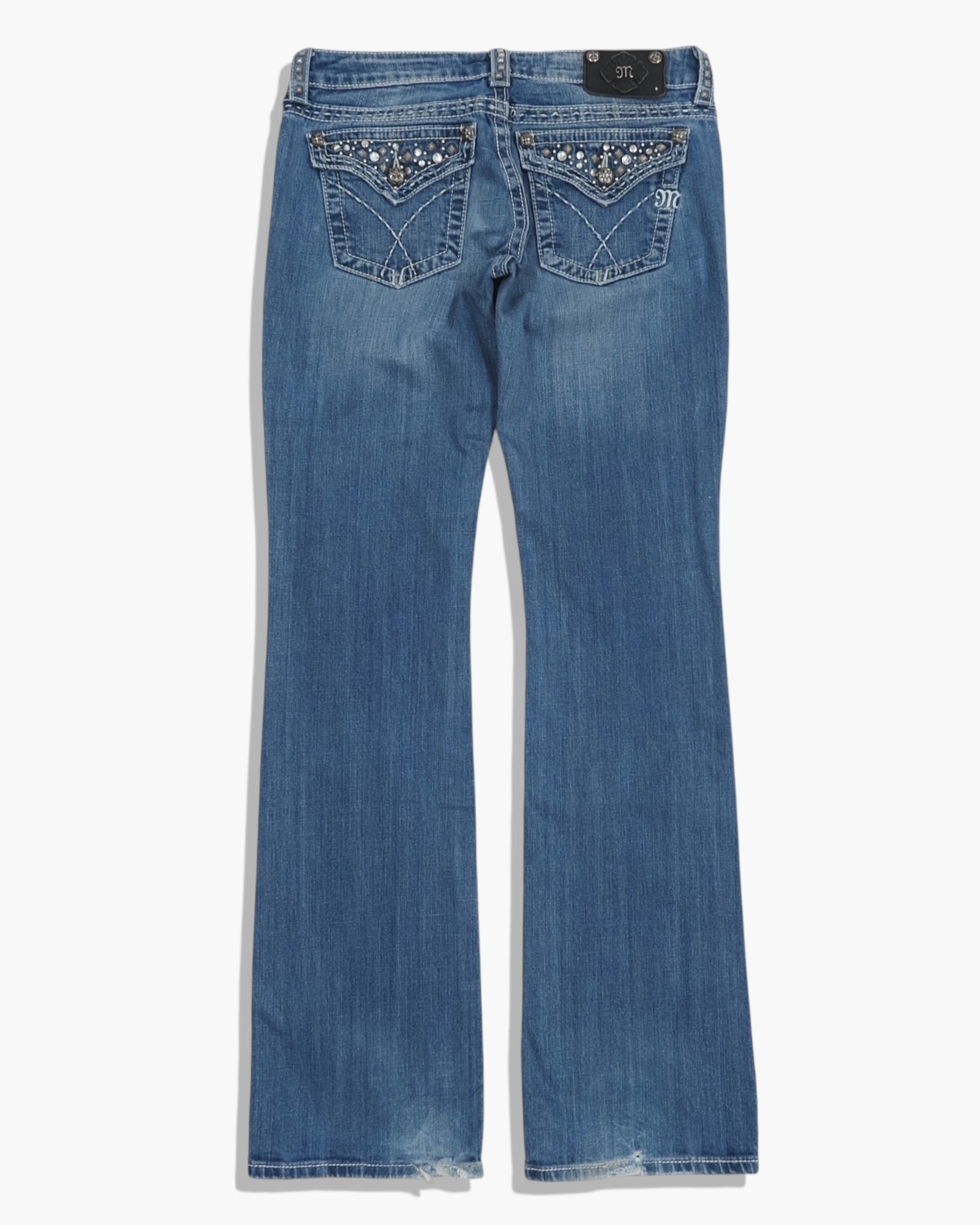 Vintage Bootcut Miss Me Jeans Damen L