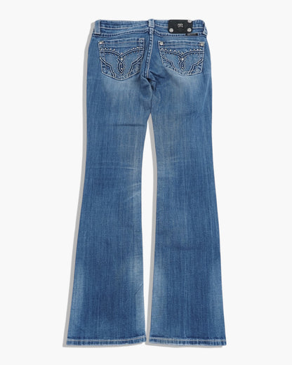 Vintage Bootcut Miss Me Jeans Damen S