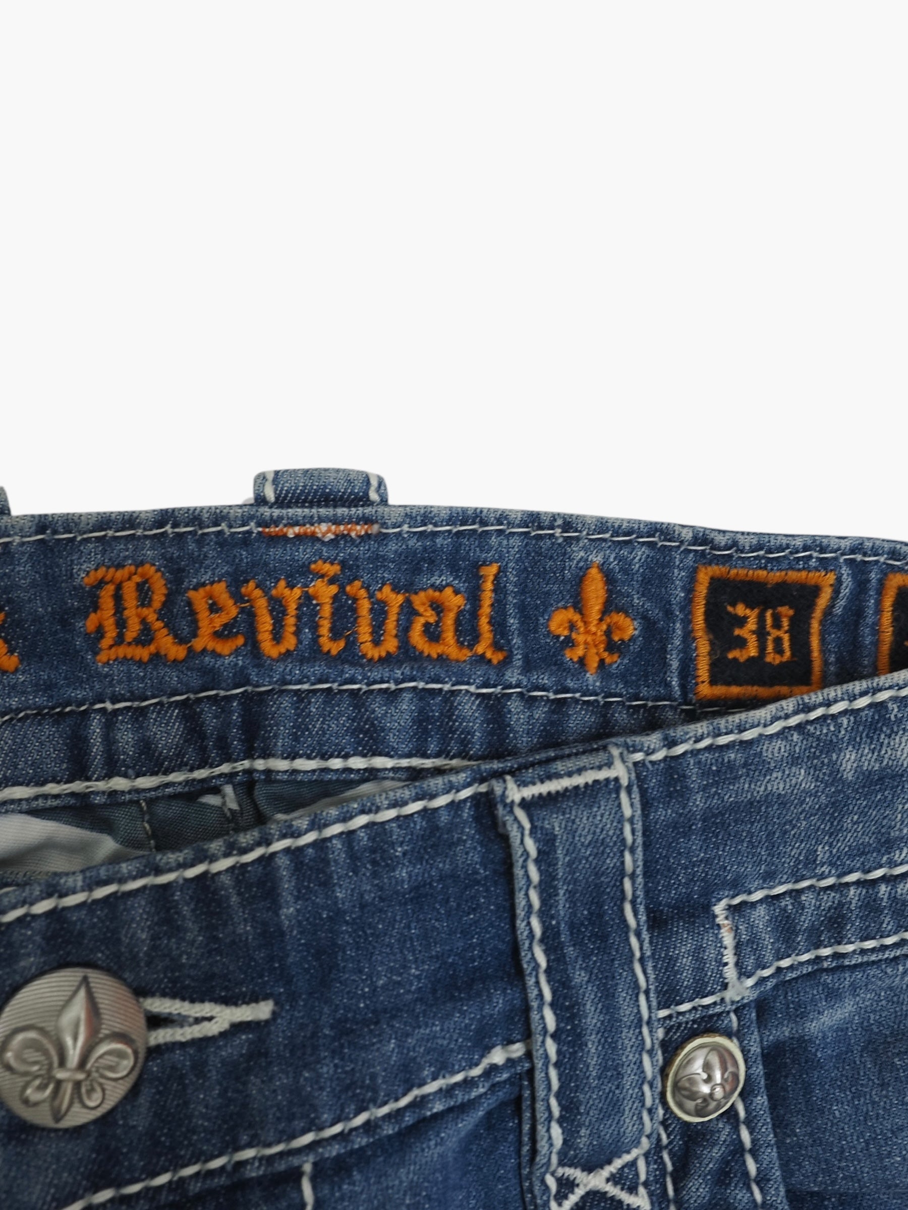 Vintage Baggy Rock Revival Herren L