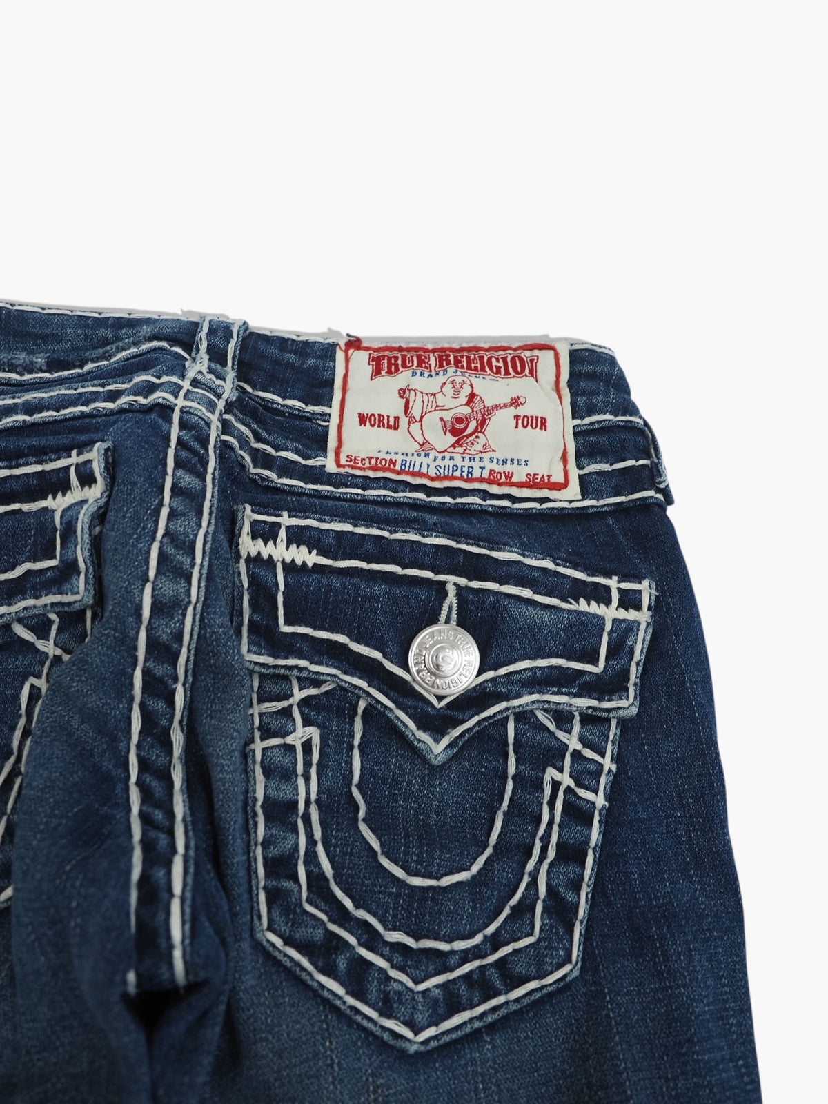 Vintage Straight True Religion Jeans Damen XS