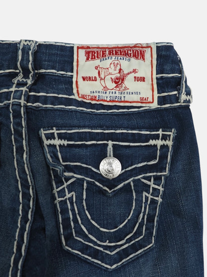Vintage Straight True Religion Damen Jeans XS