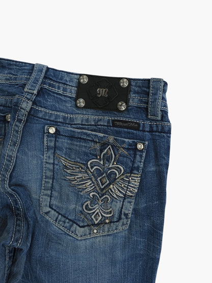 Vintage Straight Miss Me Jeans L