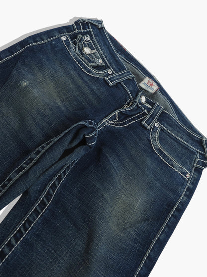 Vintage Flared True Religion Jeans Damen S