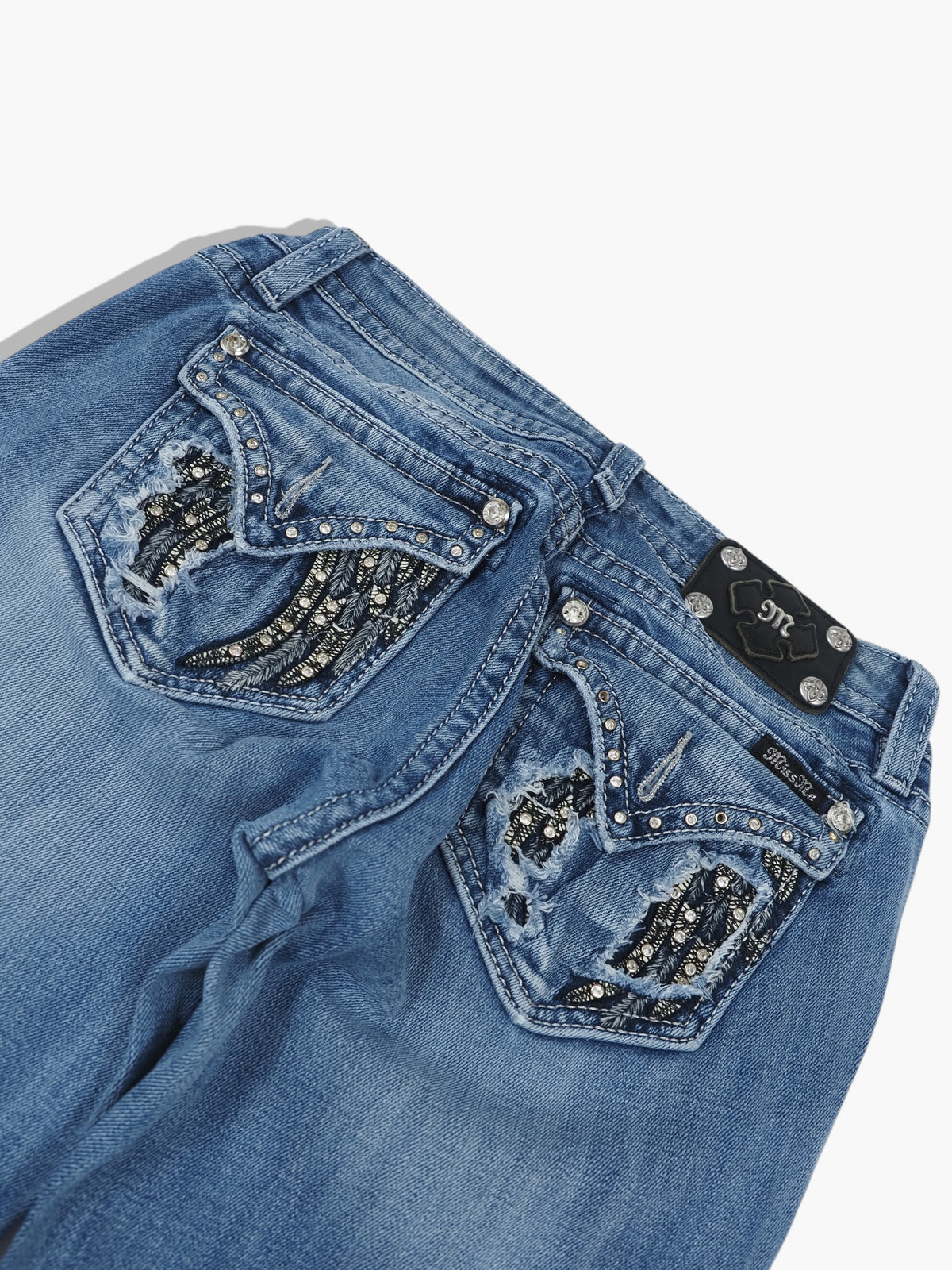 Vintage Bootcut Miss Me Jeans Damen M