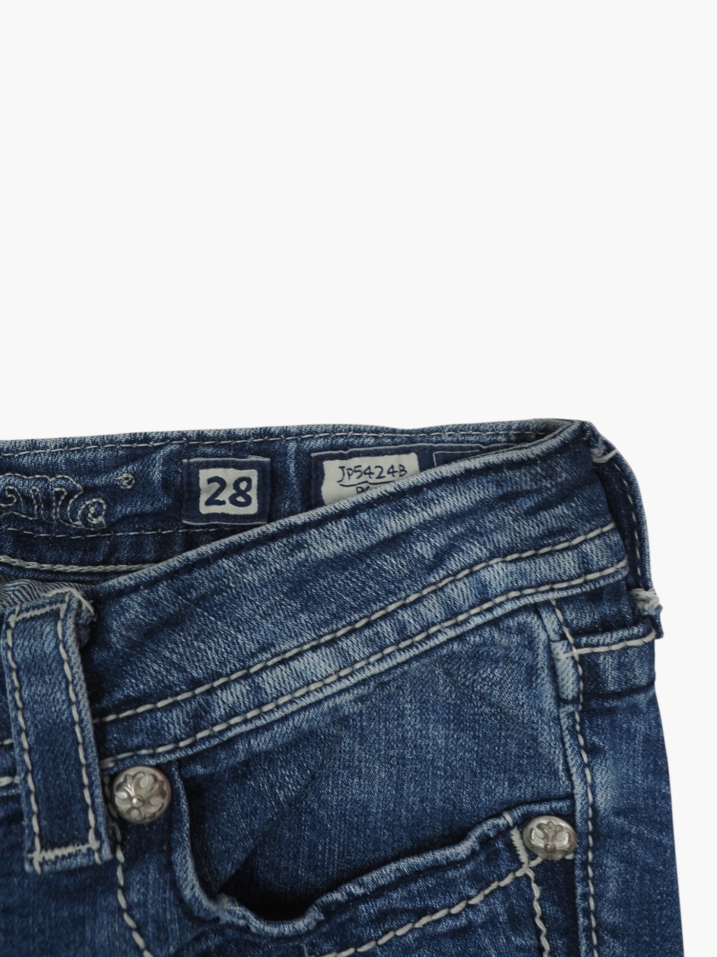 Vintage Bootcut Miss Me Jeans Damen M