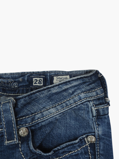 Vintage Bootcut Miss Me Jeans Damen M
