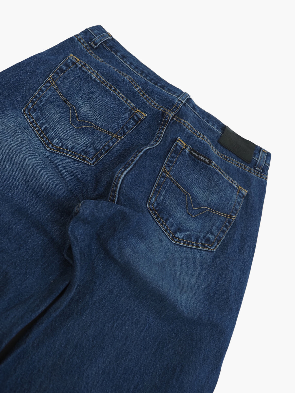 Vintage Harley Davidson Baggy Jeans Herren L