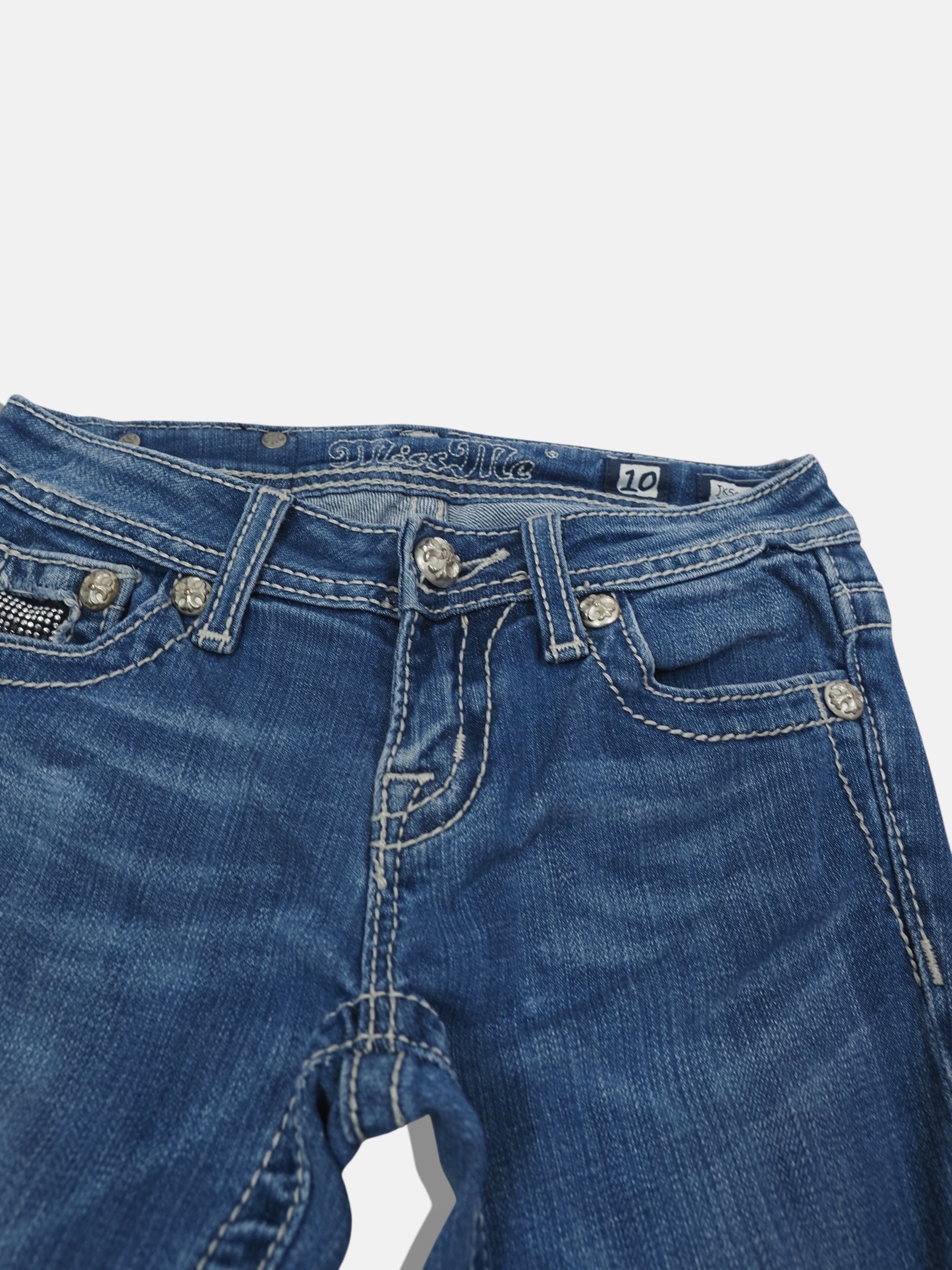 Vintage Bootcut Miss Me Jeans Damen XS