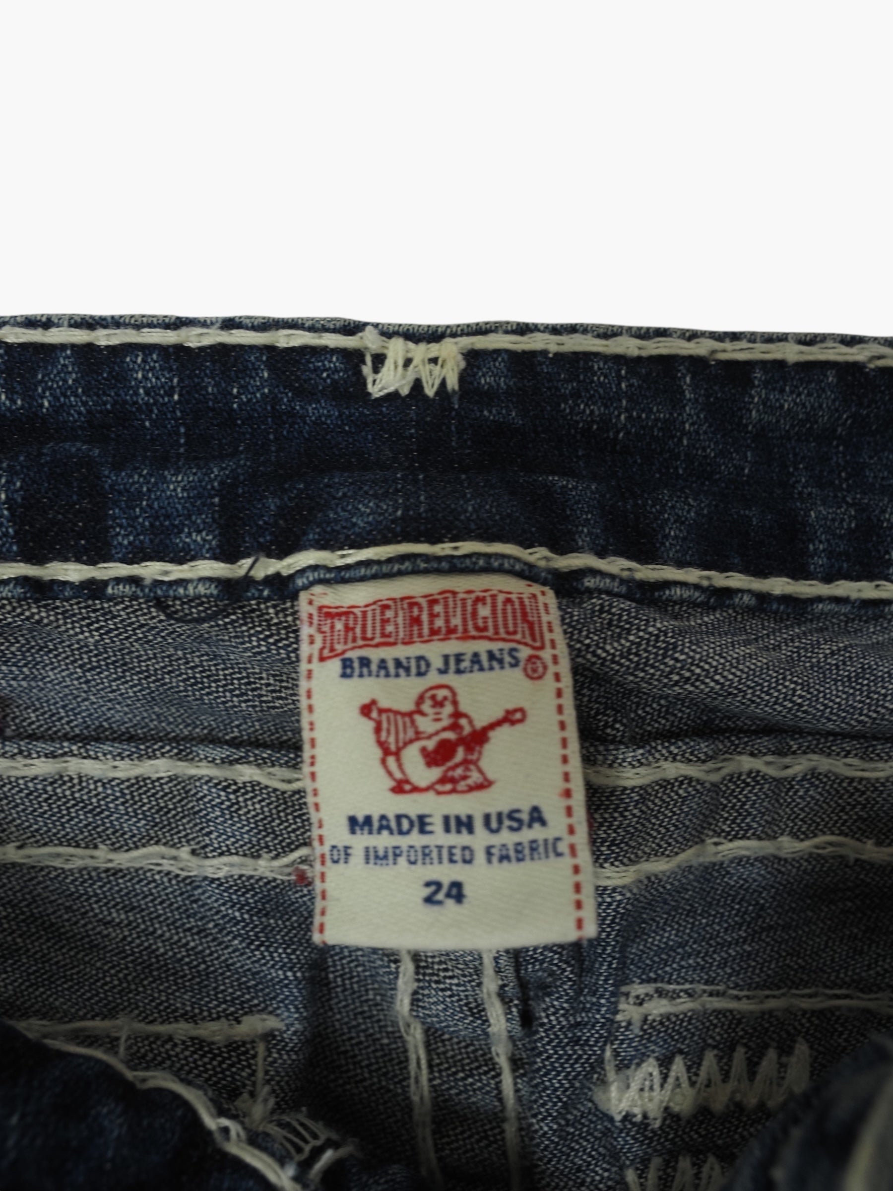 Vintage Straight True Religion Jeans Damen XS