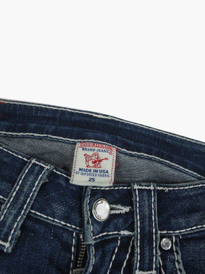 Vintage Flared True Religion Jeans Damen S