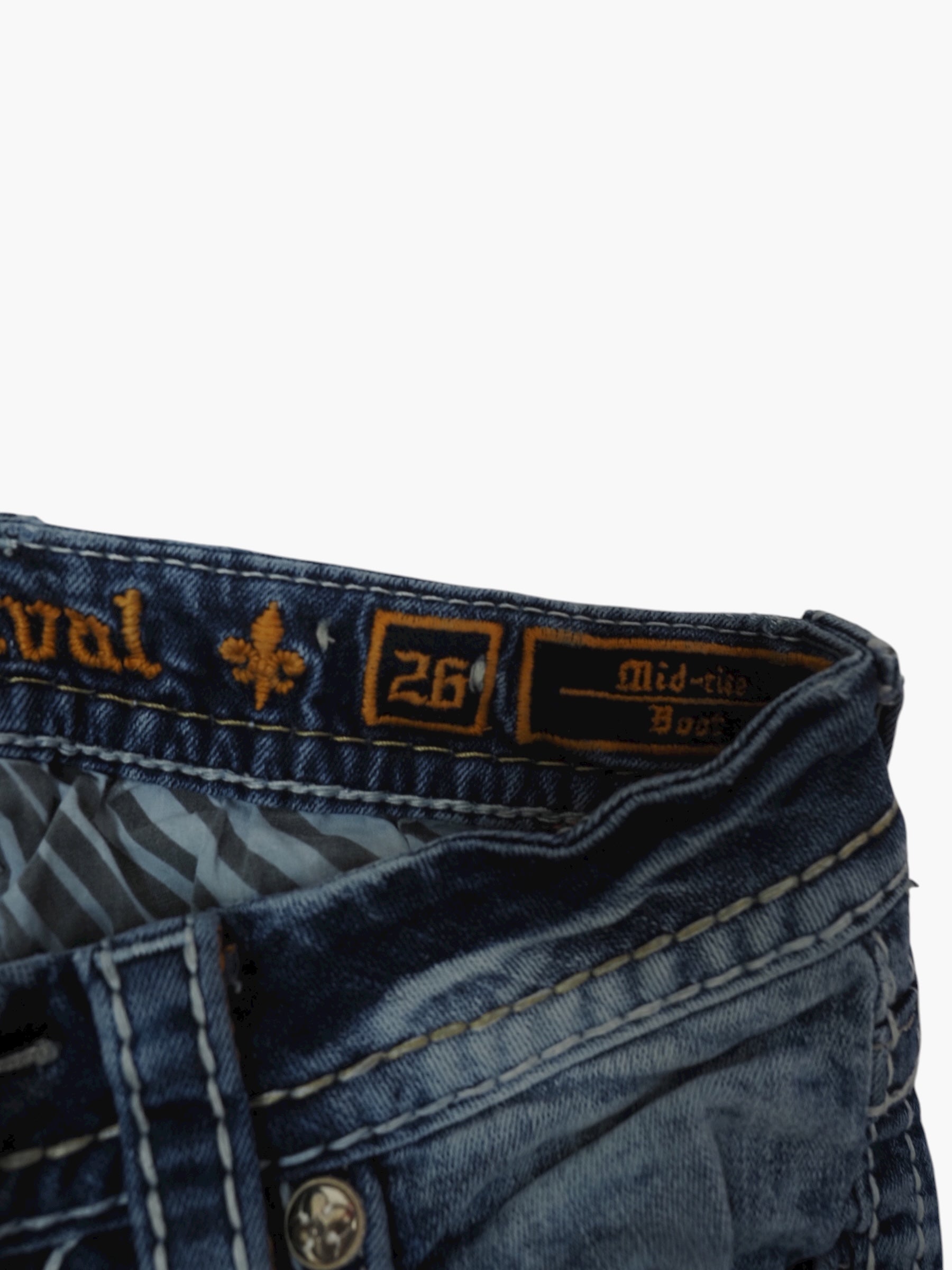 Vintage Rock Revival Jeans Damen S