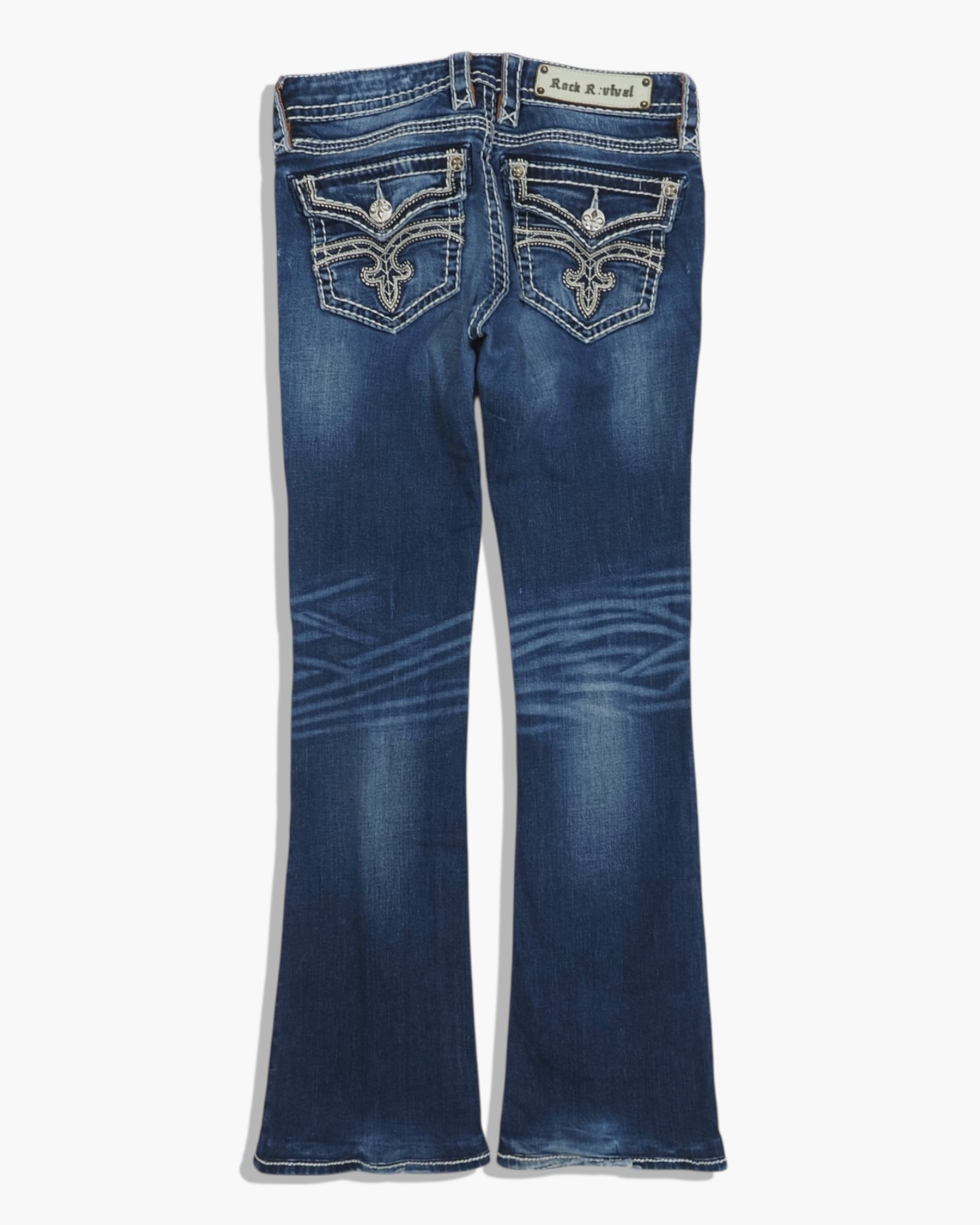 Vintage Bootcut Rock Revival Jeans Damen S