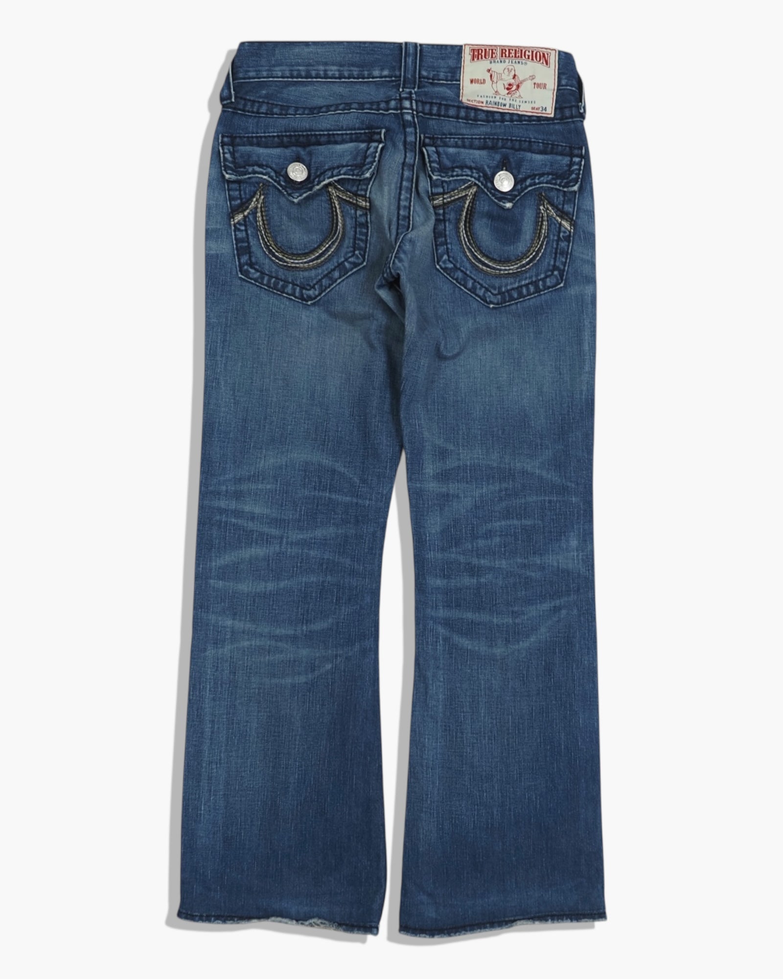 Vintage Straight True Religion Jeans Damen M