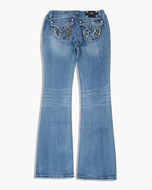 Vintage Bootcut Miss Me Jeans Damen M