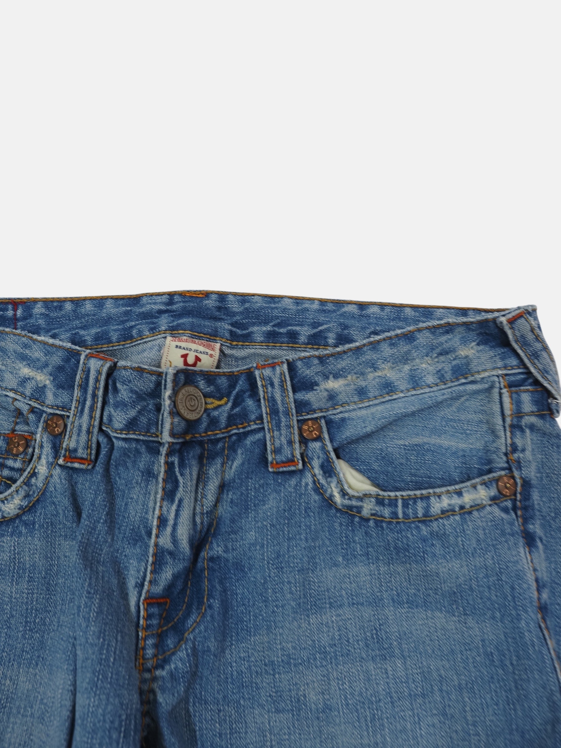 Vintage Straight True Religion Jeans Damen M