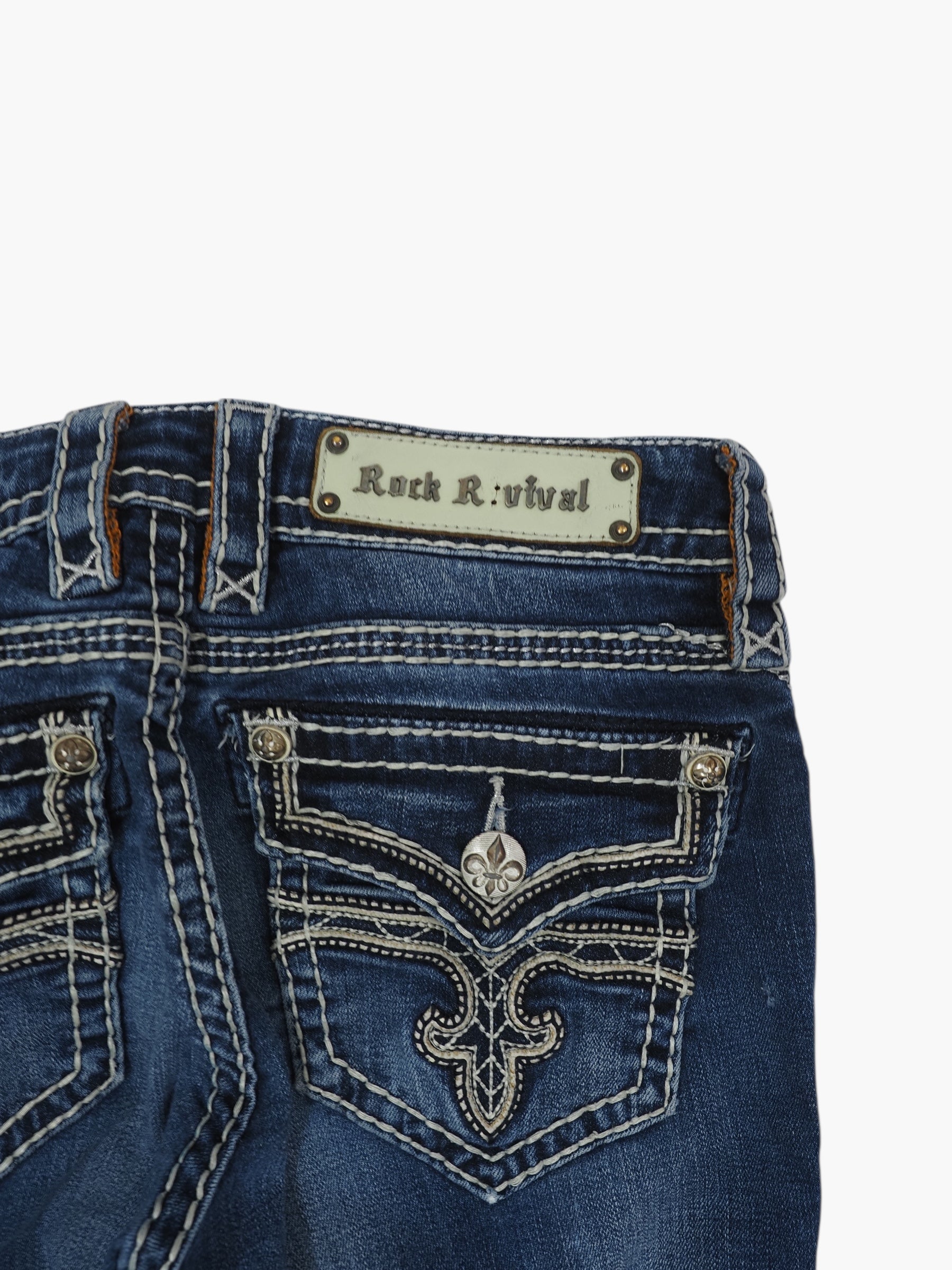 Vintage Bootcut Rock Revival Jeans Damen S