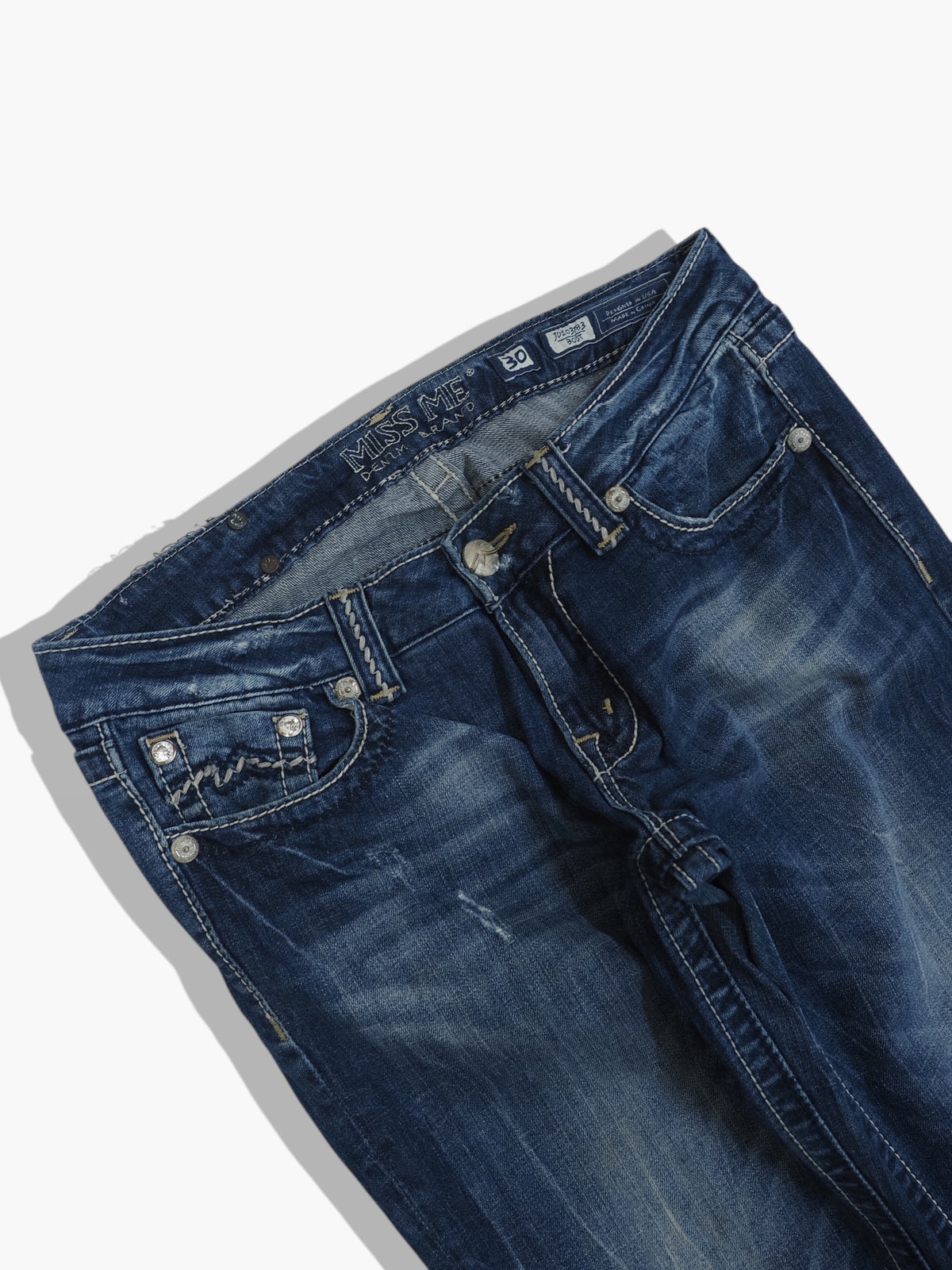 Vintage Flared Miss Me Jeans L