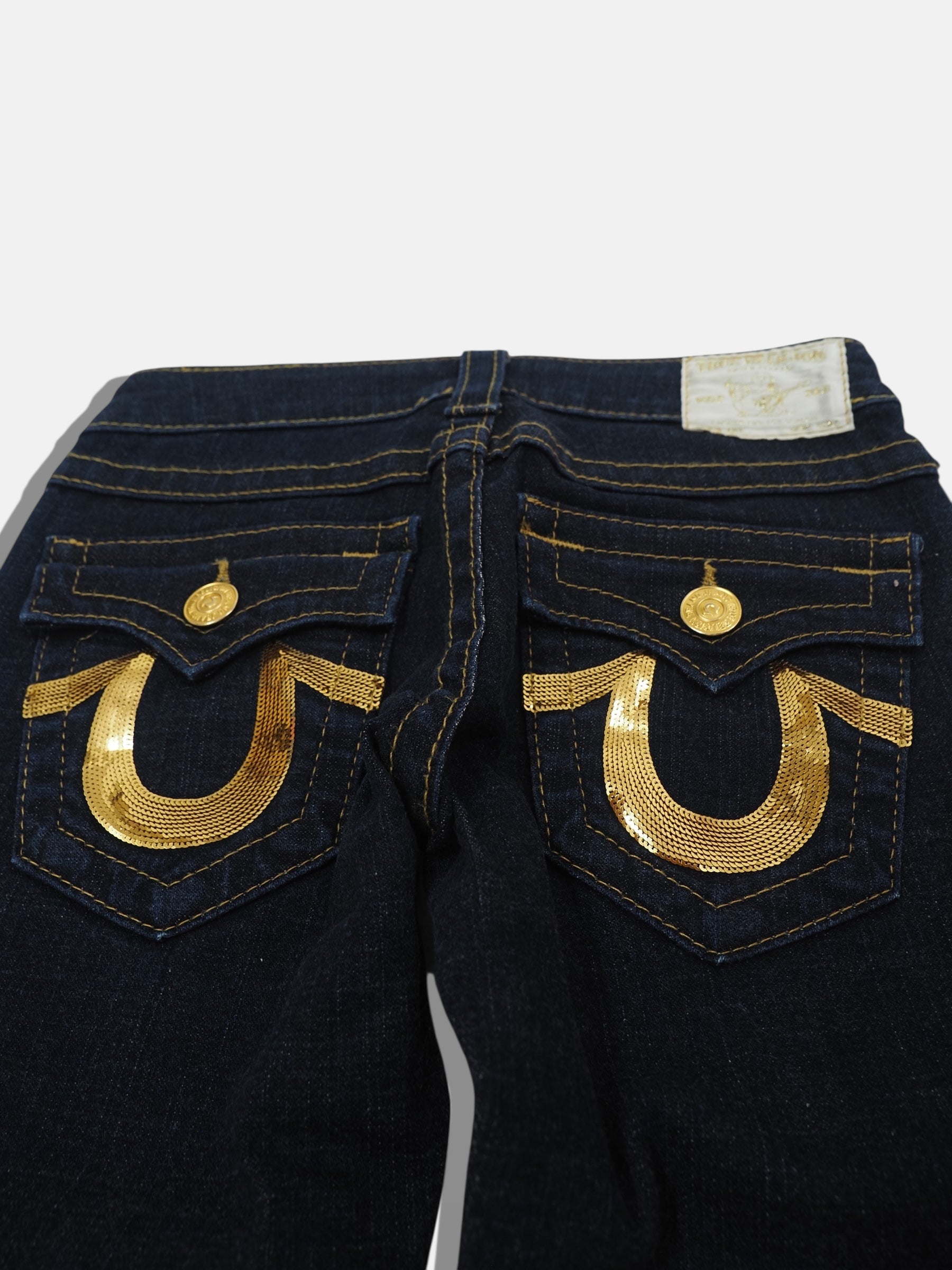 Vintage Flared True Religion Jeans Damen S