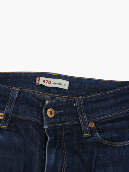 Vintage Straight Levis Jeans Damen S