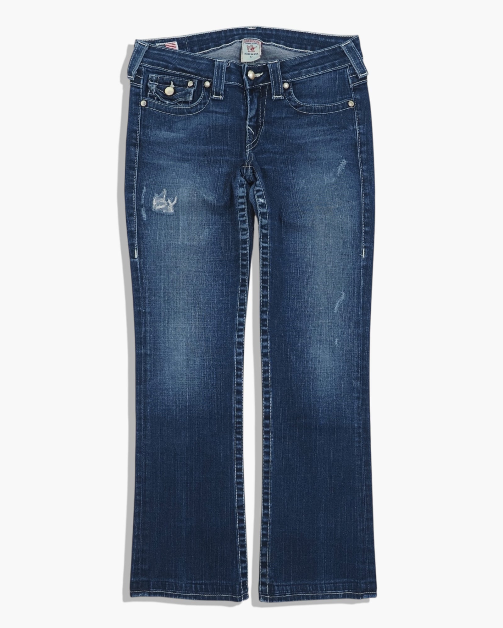 Vintage Straight True Religion Jeans Damen S