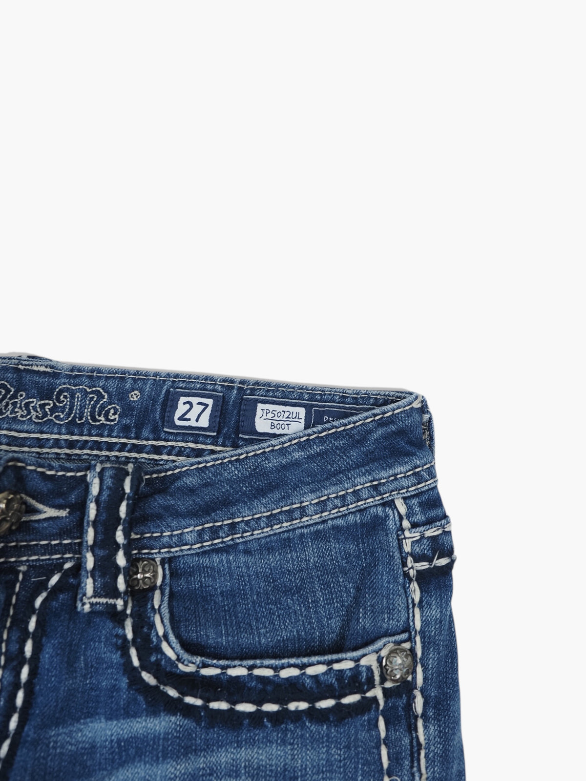 Vintage Bootcut Miss Me Jeans Damen XS