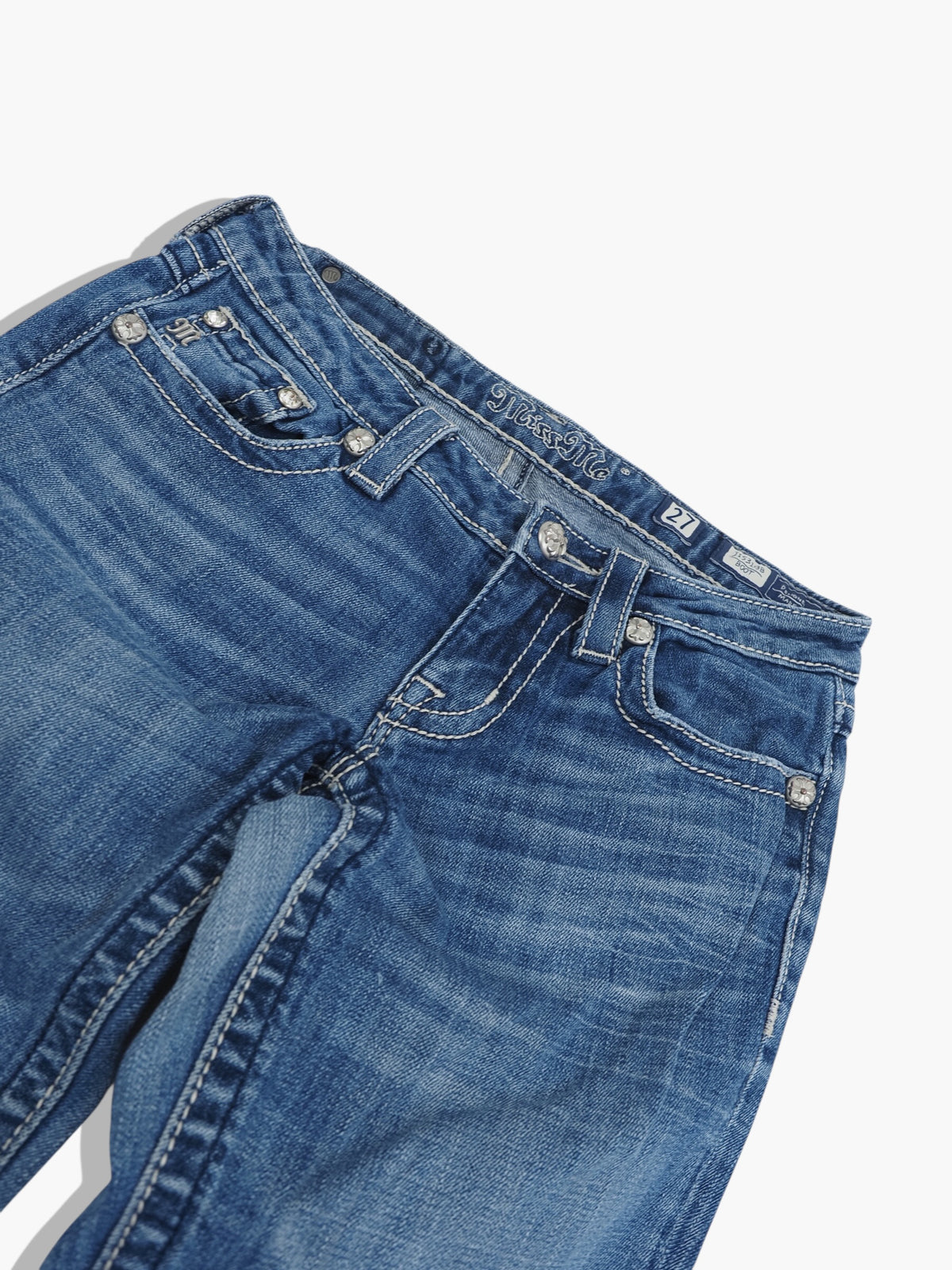 Vintage Bootcut Miss Me Jeans Damen S