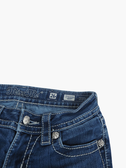 Vintage Bootcut Miss Me Jeans Damen S