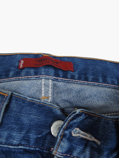 Vintage Flared Levis Jeans Damen M