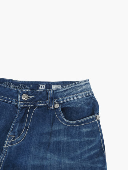 Vintage Bootcut Miss Me Jeans Damen L