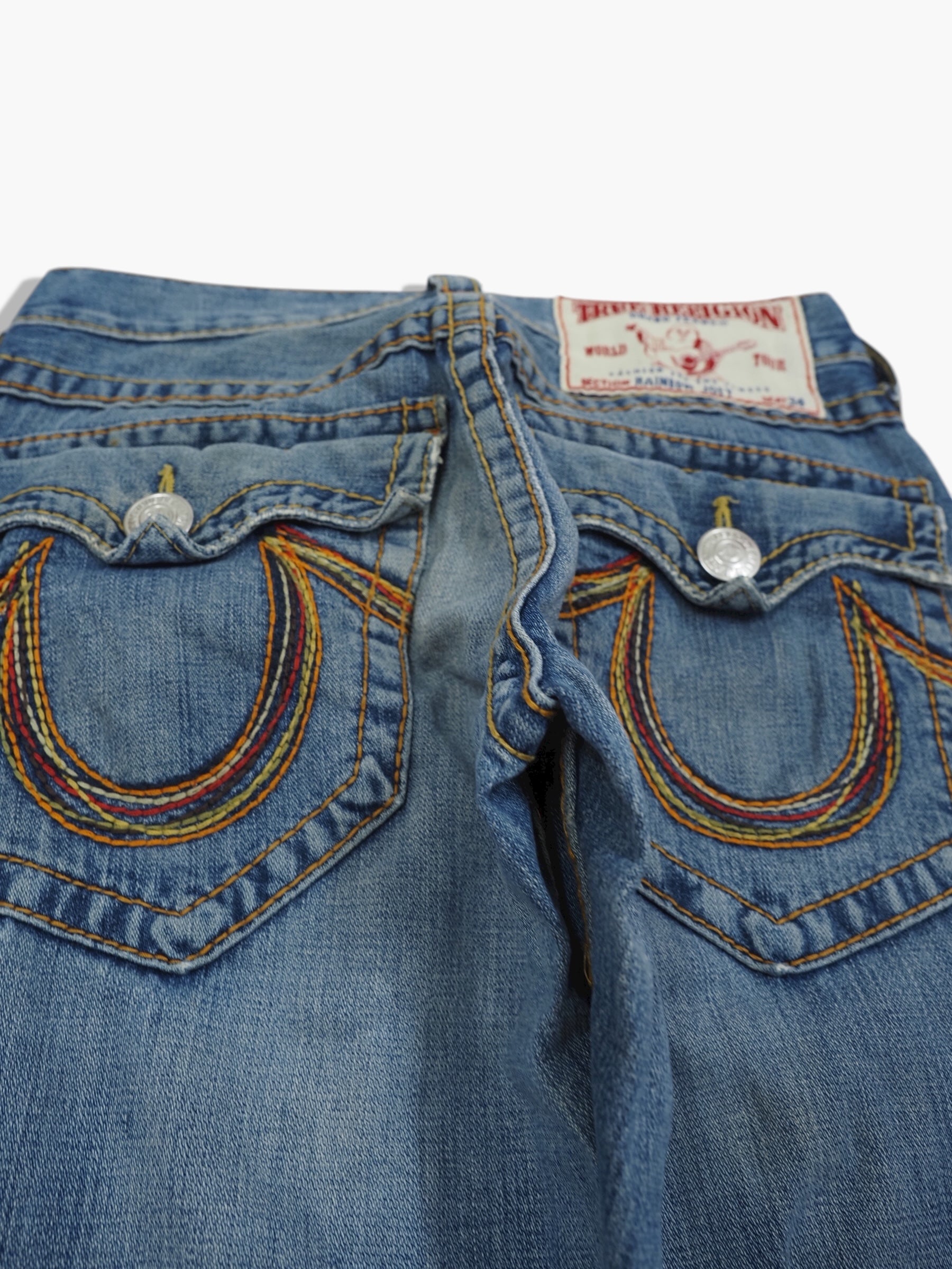 Vintage Flared True Religion Jeans Damen M