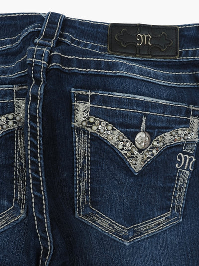Vintage Bootcut Miss Me Jeans Damen M
