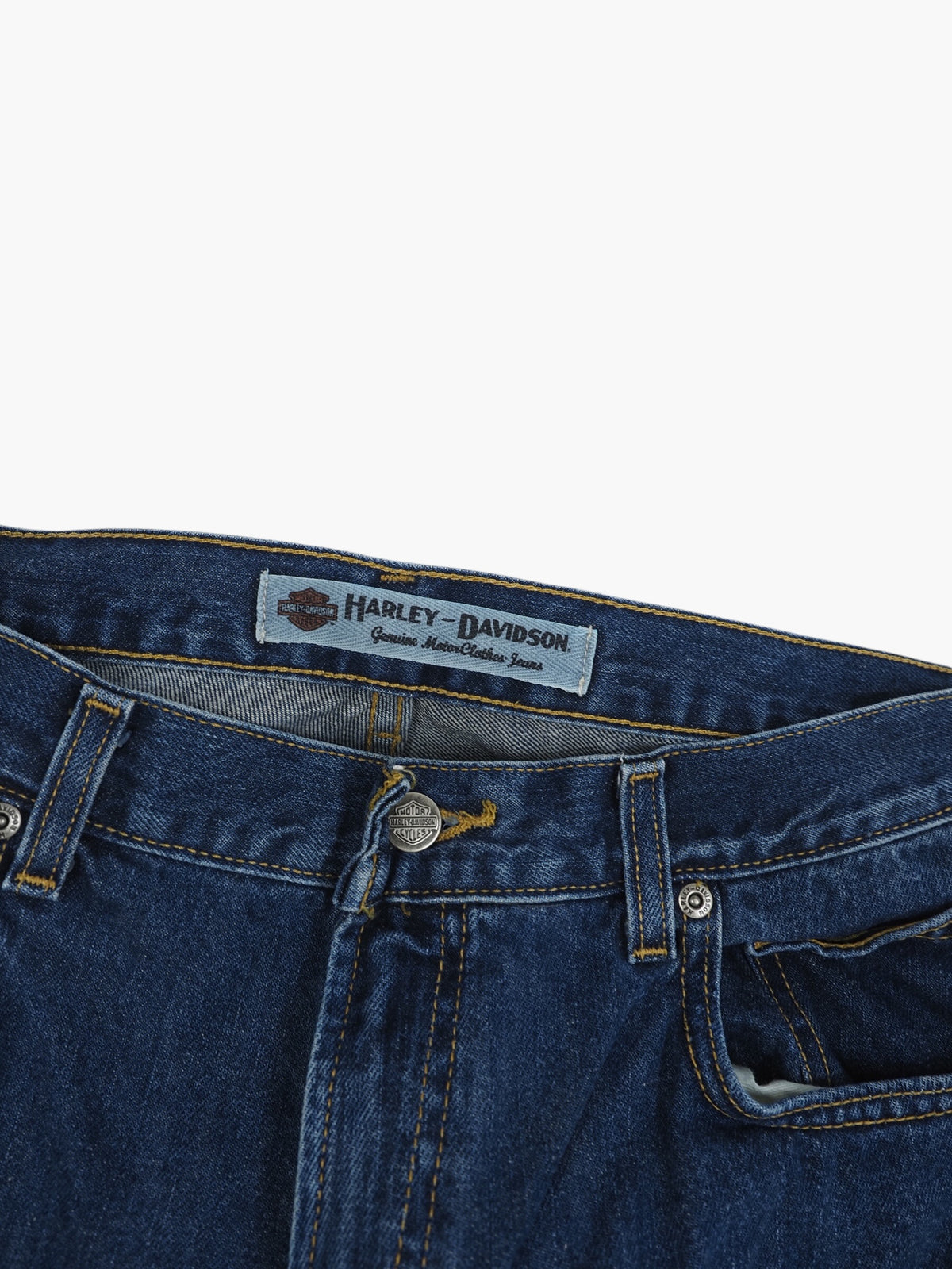 Vintage Harley Davidson Baggy Jeans Herren L