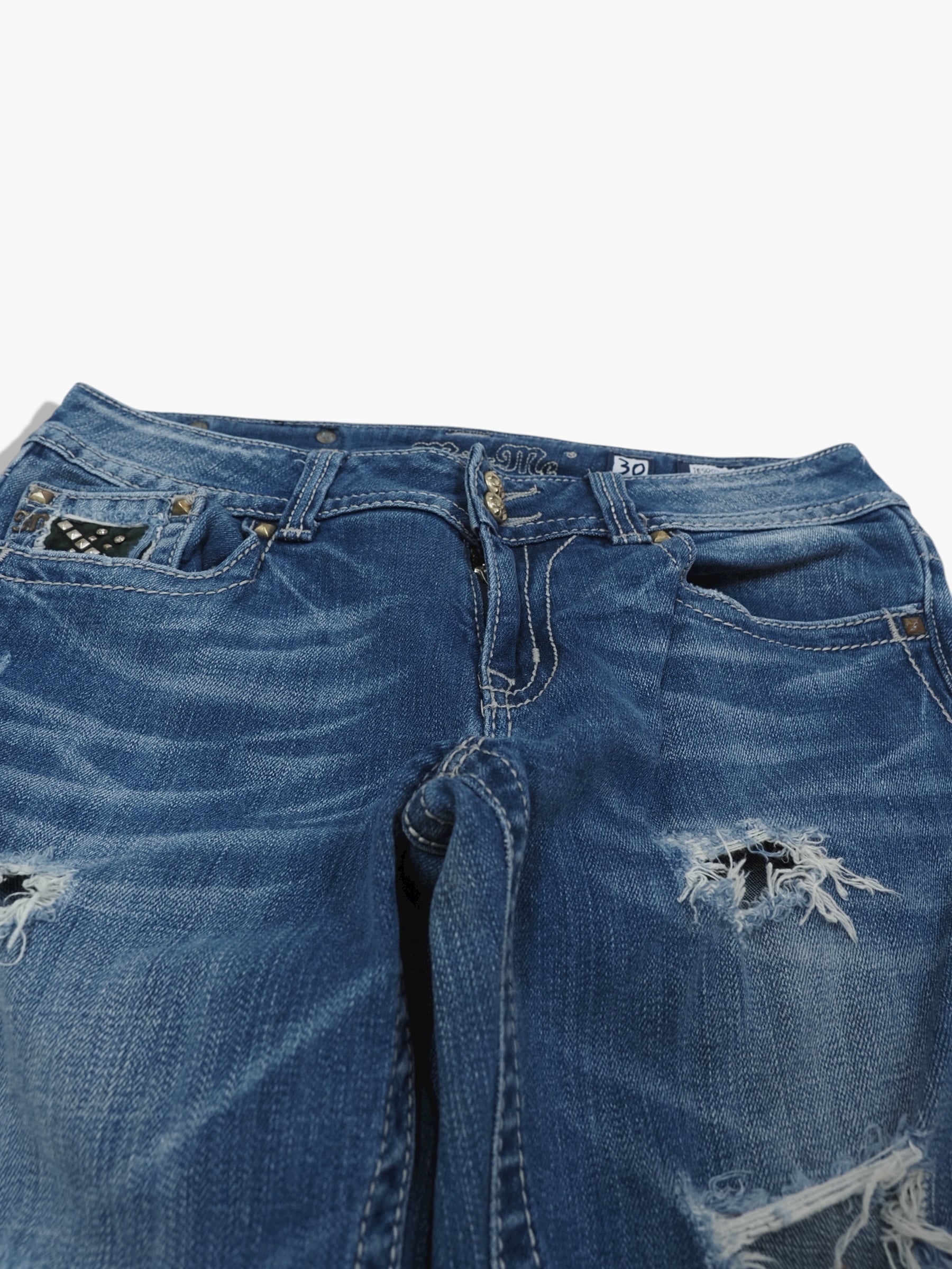 Vintage Straight Miss Me Jeans Damen M