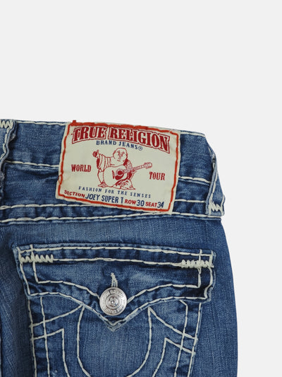 Vintage Flared True Religion Jeans Damen M