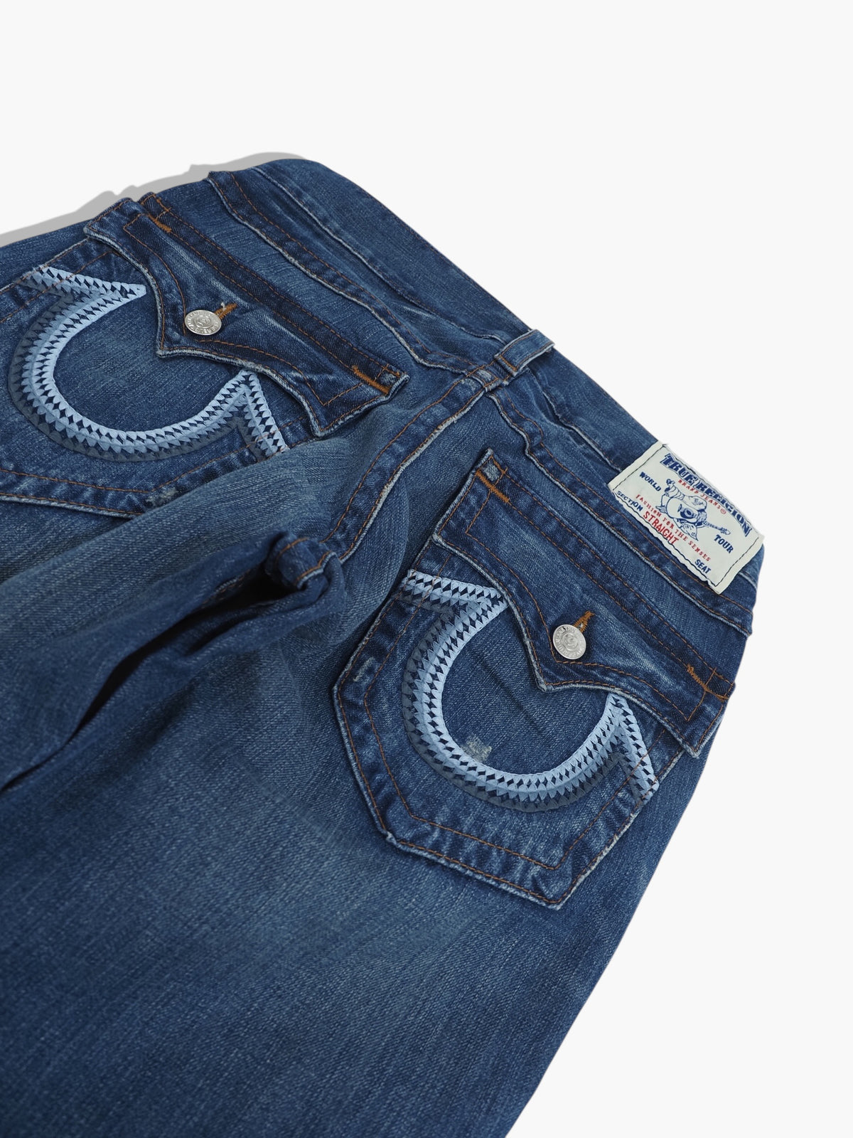 Vintage Straight True Religion Jeans Herren L