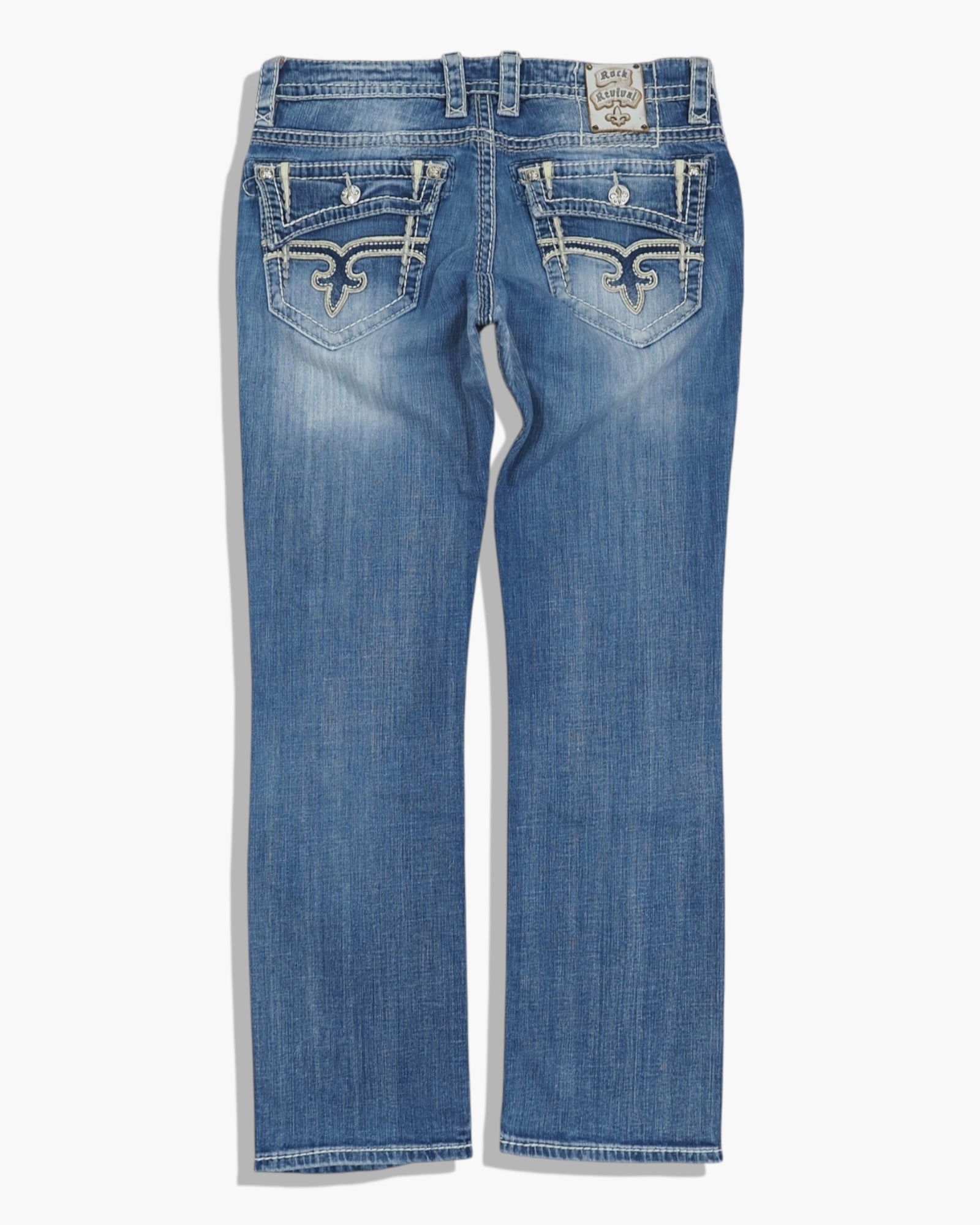 Vintage Baggy Rock Revival Jeans Herren L