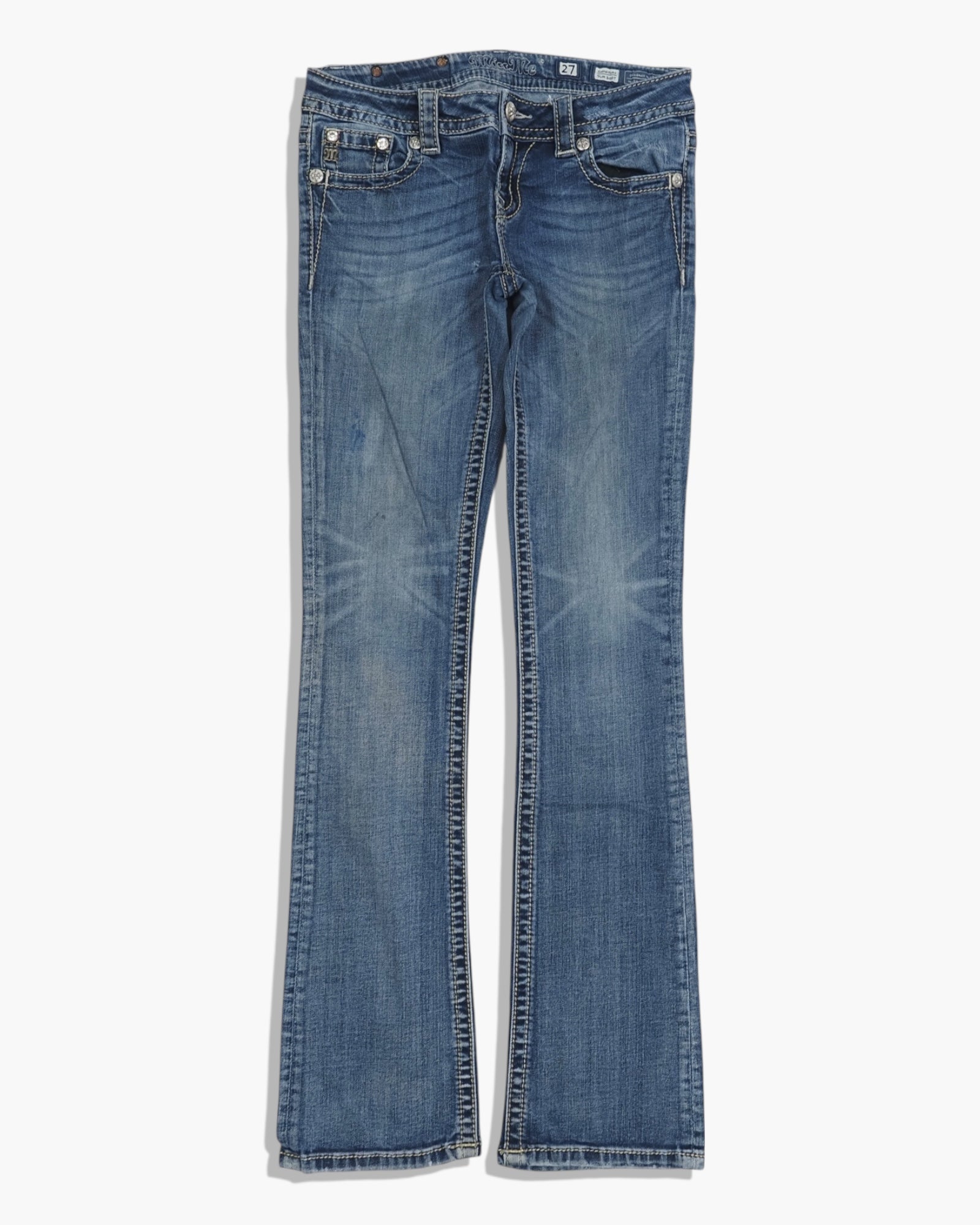 Vintage Bootcut Miss Me Jeans Damen S