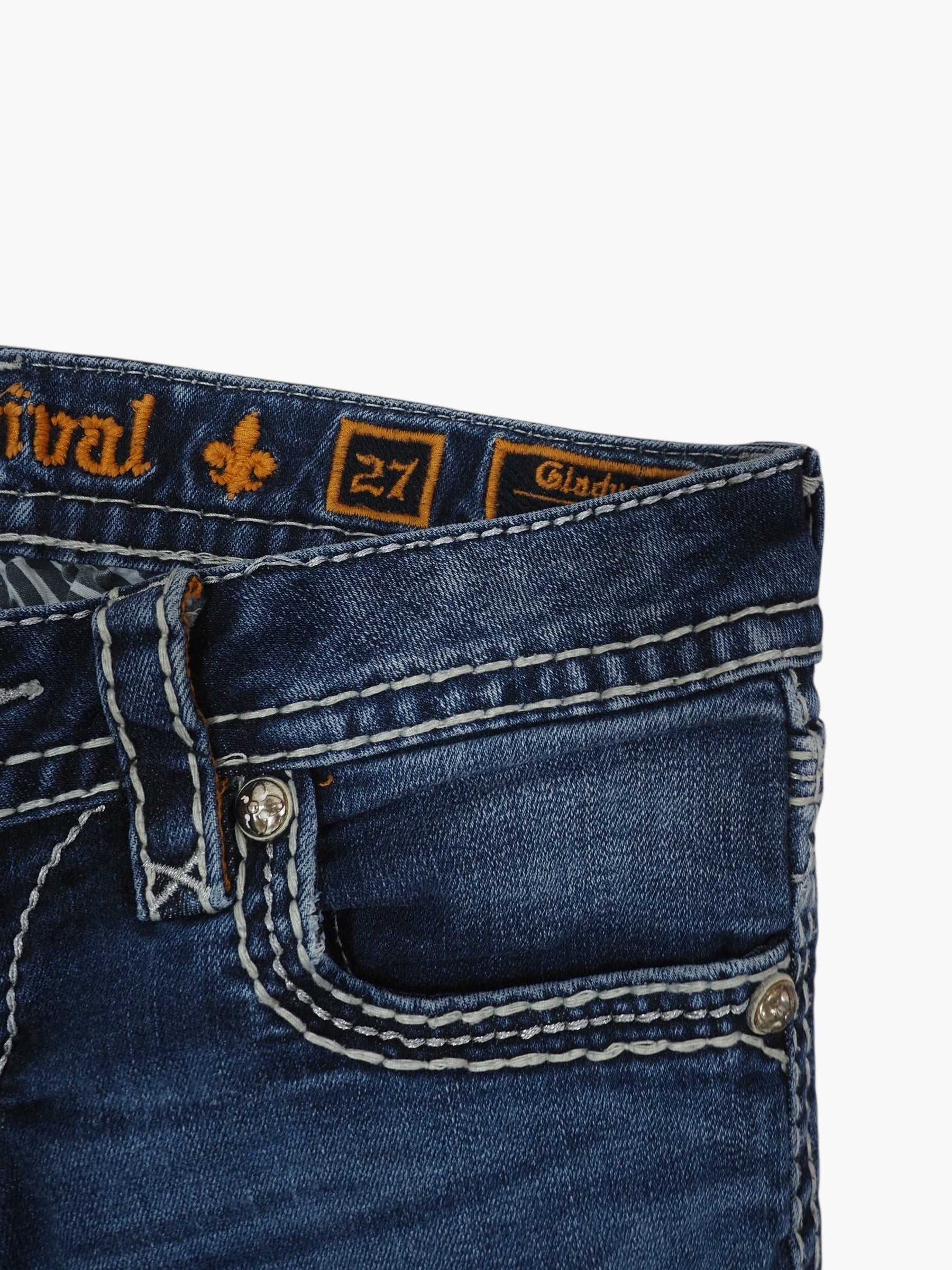 Vintage Bootcut Rock Revival Jeans Damen S