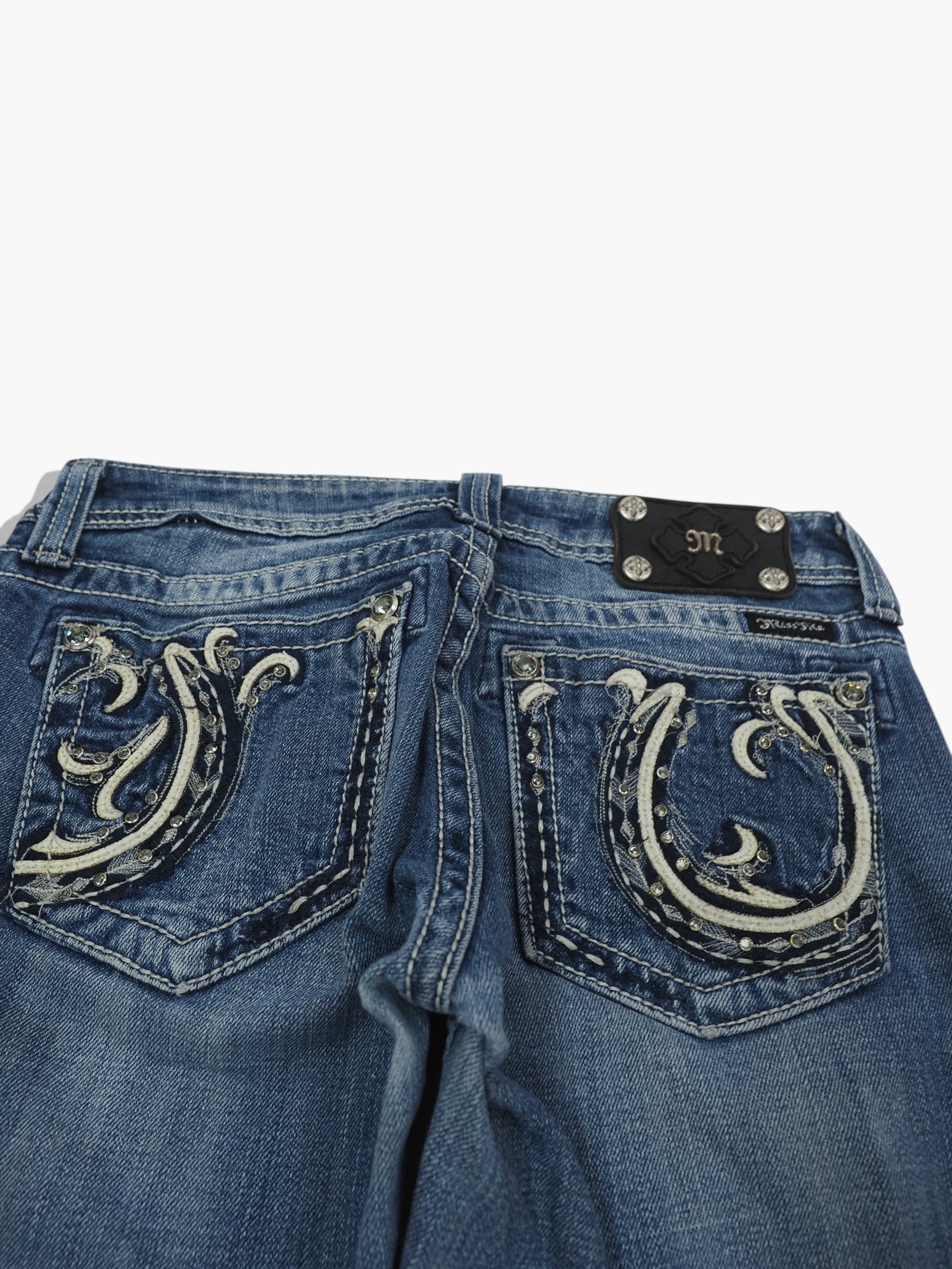 Vintage Bootcut Miss Me Jeans Damen M