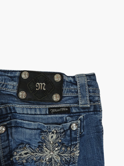 Vintage Bootcut Miss Me Jeans Damen M