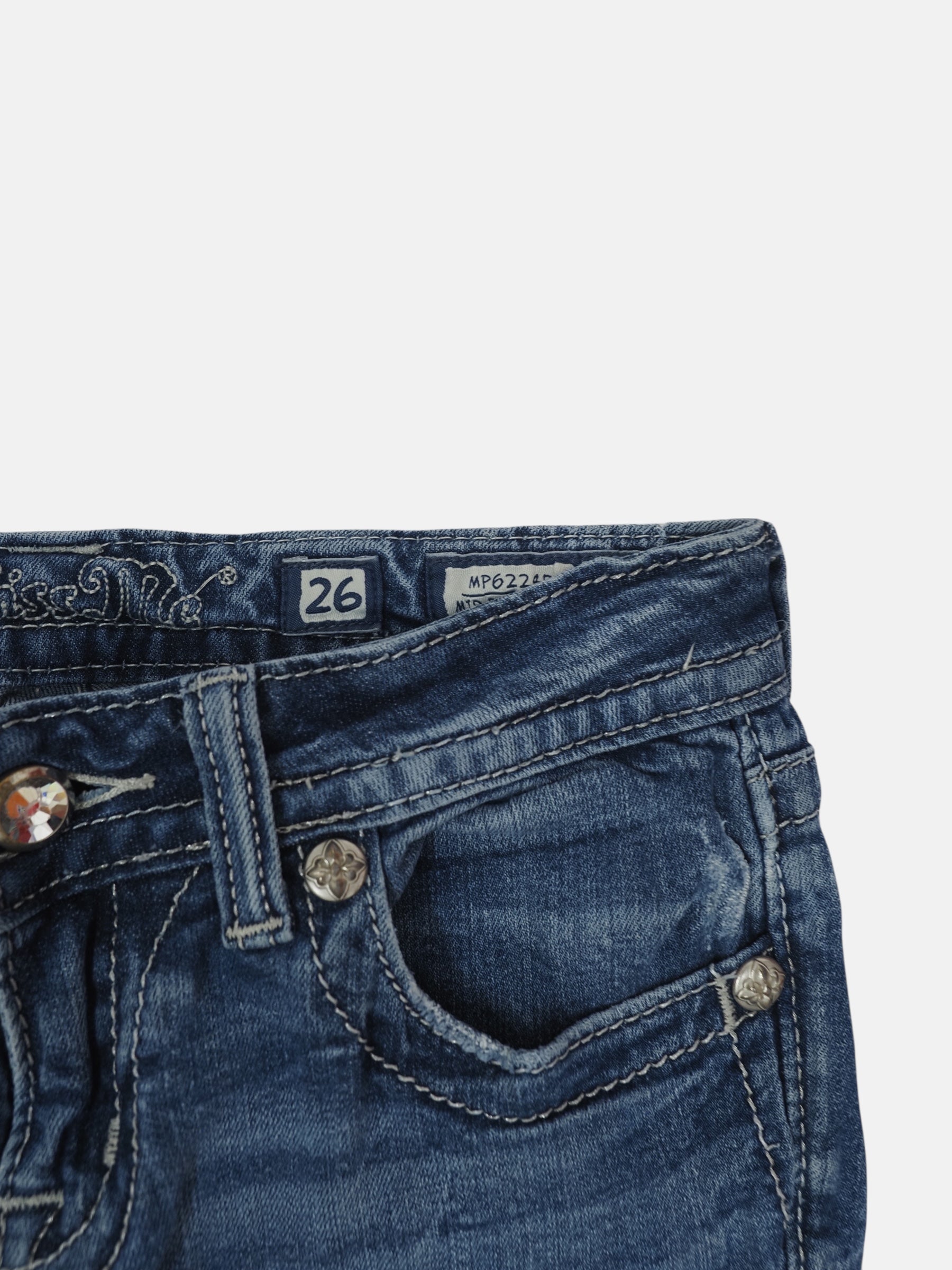 Vintage Bootcut Miss Me Jeans Damen S