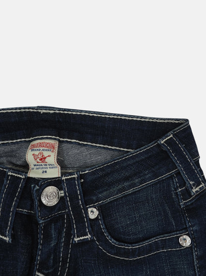 Vintage Straight True Religion Jeans Damen XS