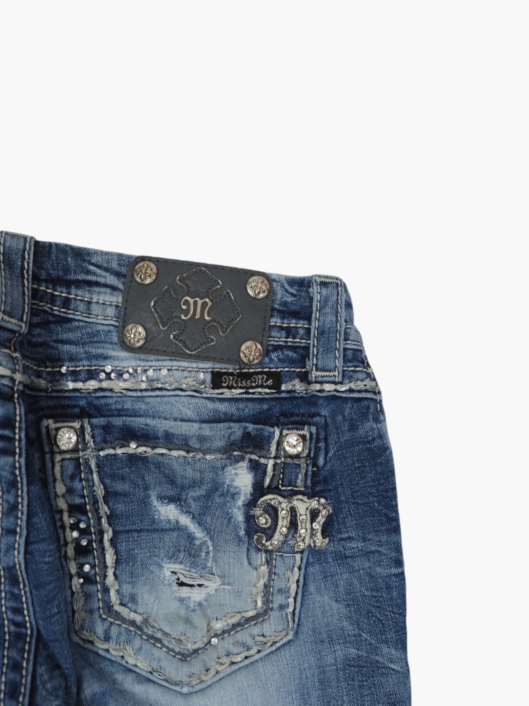 Vintage Bootcut Miss Me Jeans Damen M