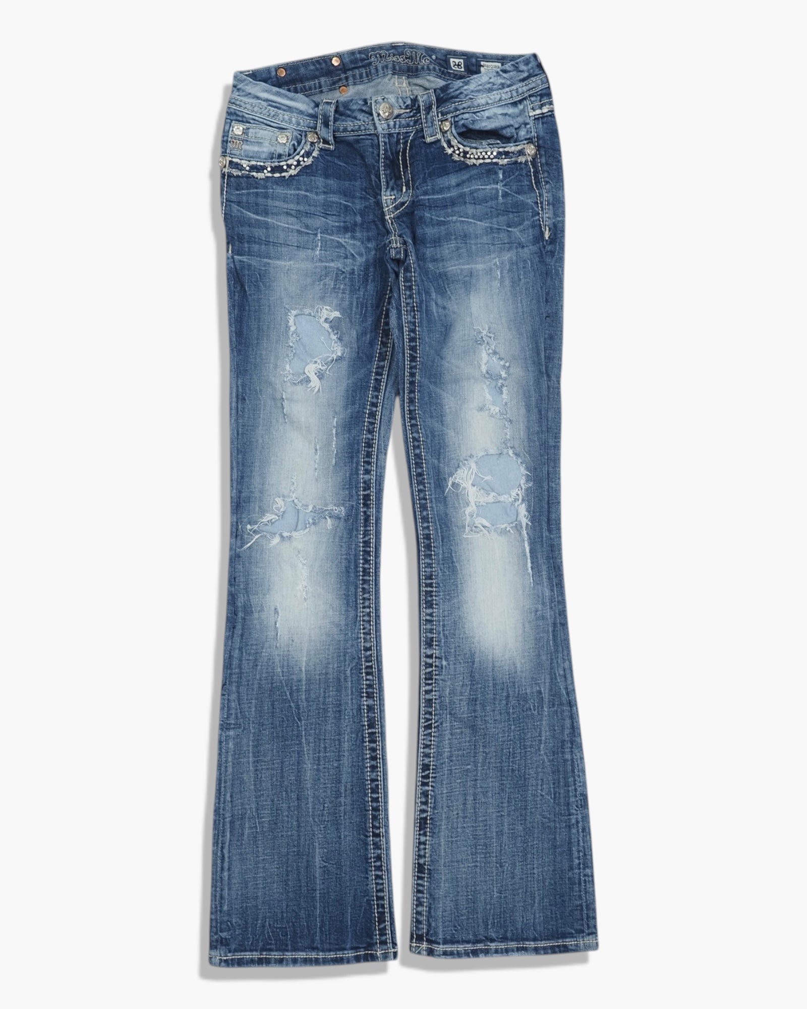 Vintage Bootcut Miss Me Jeans Damen M