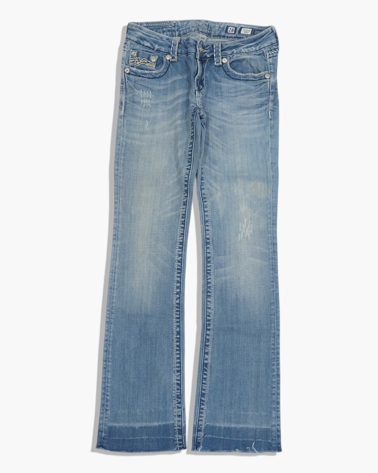 Vintage Bootcut Miss Me Jeans Damen M